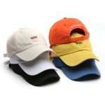 OEM Custom High Quality 6 Panel 100% Cotton Plain Embroidery Logo Baseball Cap,Men Fashion Blank Unstructured Adjustable Dad Hat