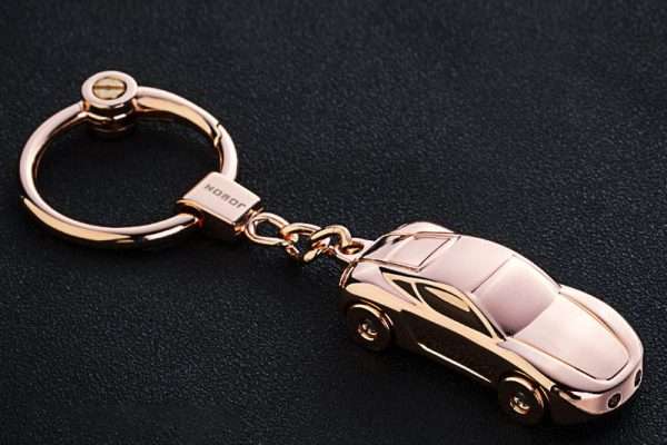 Custom Engraved Brass Keychain | Leon Gift
