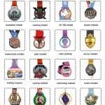 Custom Marathon Gold Plated Medal | Leon Gift