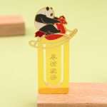 Custom Panda Gold Plated Bookmark | Leon Gift
