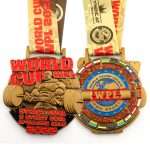 Custom Zinc Alloy 3d Sports Metal Medal Marathon Running Race Award Medals