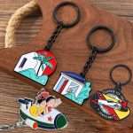 Custom Anime Metal Keychain | Leon Gift