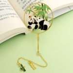 Custom Panda Soft Enamel Bookmark | Leon Gift