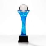 Custom Running Engraved Crystal Trophy | Leon Gift