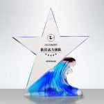 Custom Running Engraved Crystal Trophy | Leon Gift