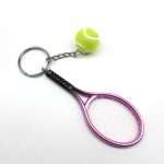Custom Tennis Metal Keychain | Leon Gift
