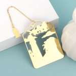 Custom Souvenir Gold Plated Bookmark | Leon Gift