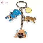 Custom 3D Zinc Alloy Keychain | Leon Gift