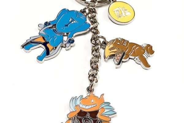 Custom 3D Zinc Alloy Keychain | Leon Gift