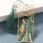Custom UV Printed Brass Bookmark | Leon Gift