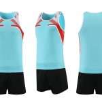 Men Women Professional Marathon Track Field Uniform Running Jersey & Shorts Set for Team Sportswear Track Field Uniform