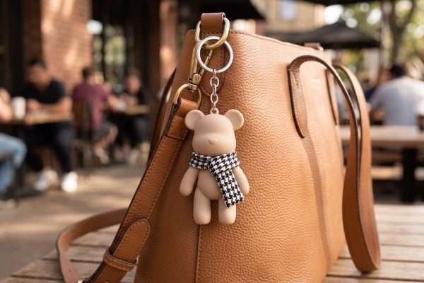 Client Spotlight: Noelia from Spain Loves Our Custom Dog Keychain!