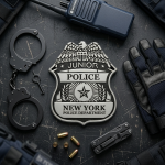 Custom Police Shield Badge | NYPD Style Security Badge Manufacturer