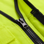 Custom High-Visibility Safety Reflective Vest – Multi-Pocket Work Vest for Construction & Security