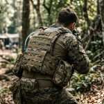 Custom USMC MARPAT Tactical Vest – Heavy-Duty Digital Woodland Camouflage Plate Carrier